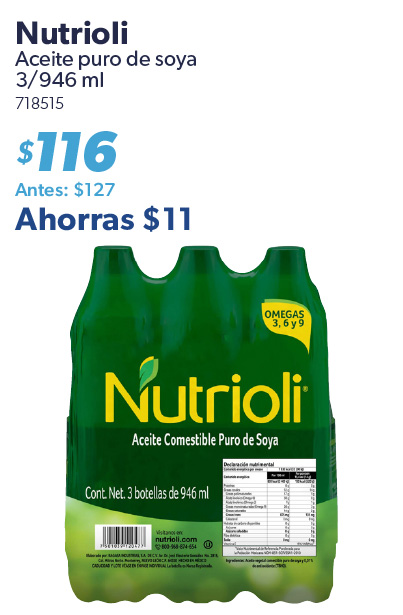 Aceite puro de soya