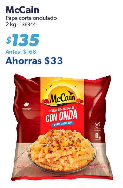 Papa corte ondulado