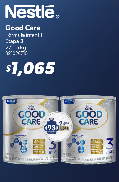 Formula infantil etapa tres