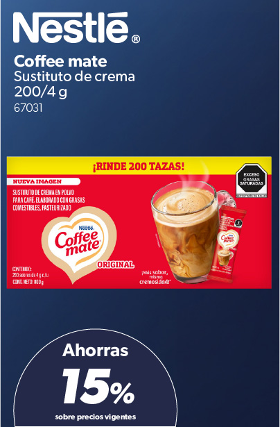 Sustituto de crema 