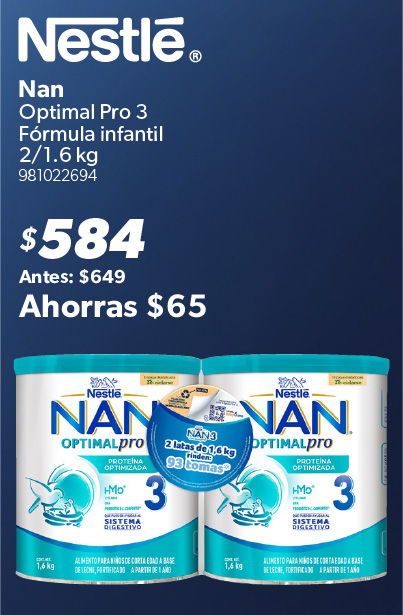 Formula infantil optimal pro 