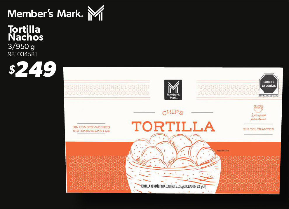 Tortilla nachos