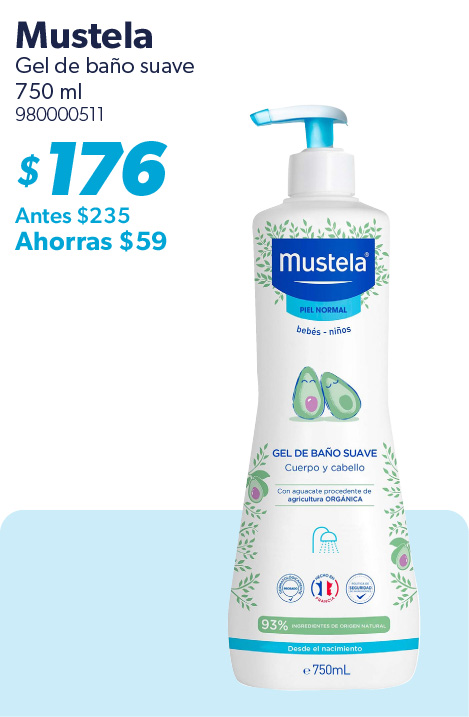 Gel de bano suave