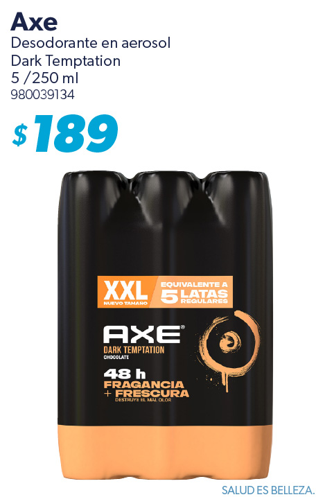 Desodorante en aerosol dark temptation