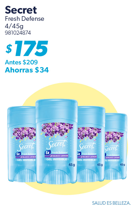 Gel invisible fresh defense