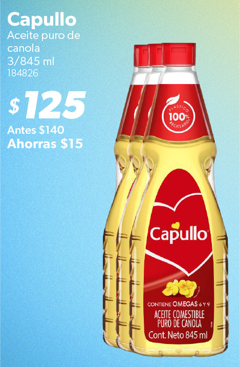 Aceite puro de canola