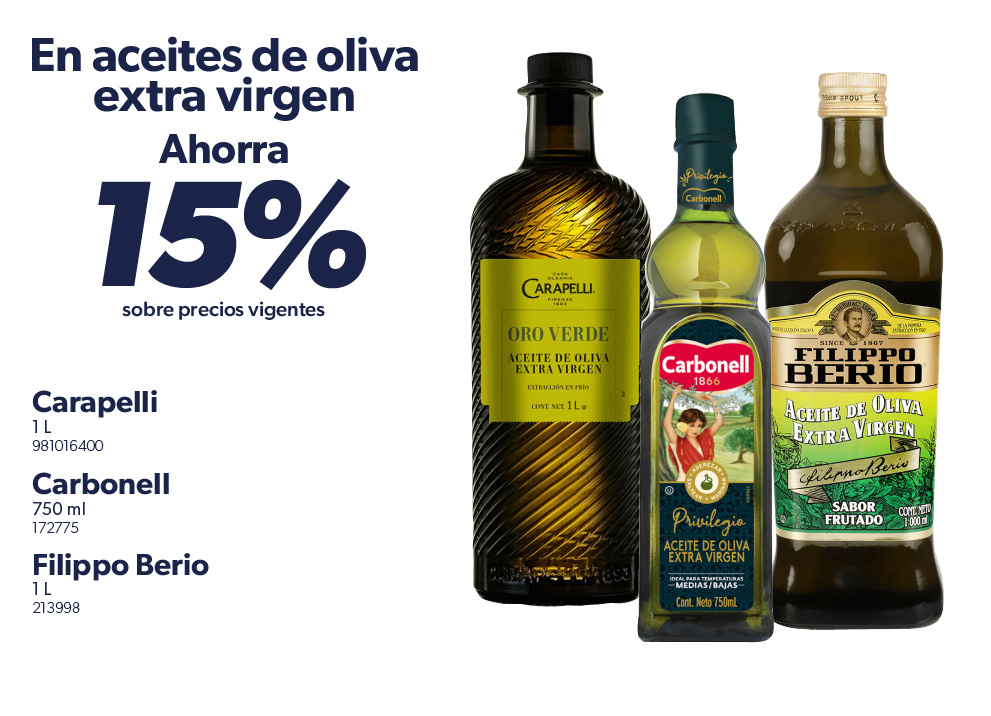 Aceite de oliva extra virgen 