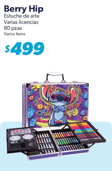 Estuche de arte varias licencias