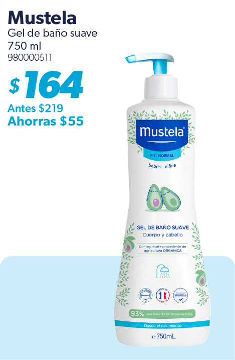 Gel de bano suave