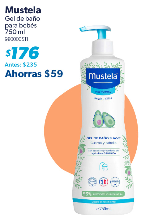 Gel de bano para bebes