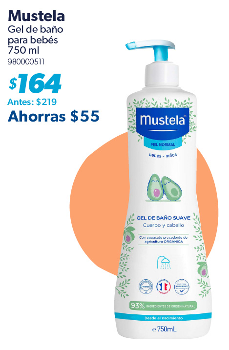 Gel de bano para bebes