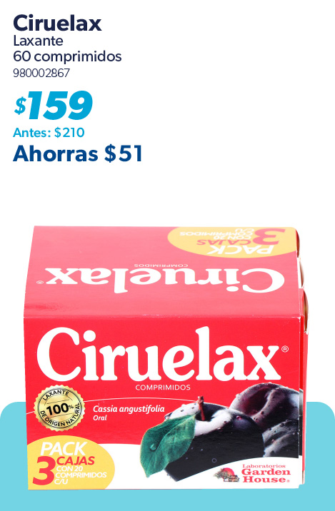 Laxante comprimidos