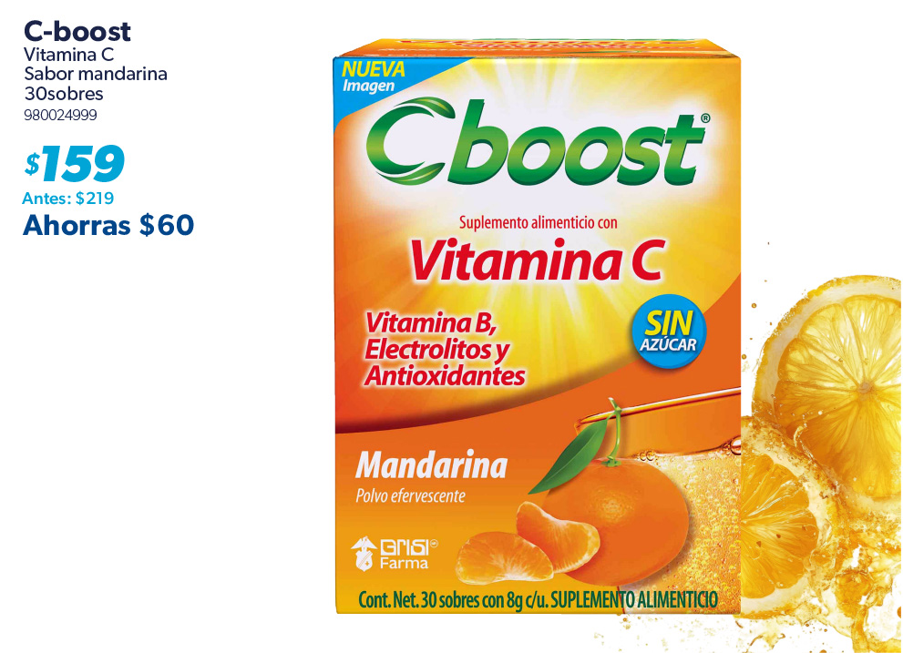 Vitamina C sobres mandarina