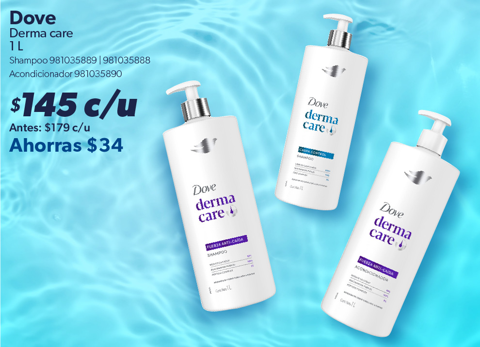 Shampoo acondicionador derma care