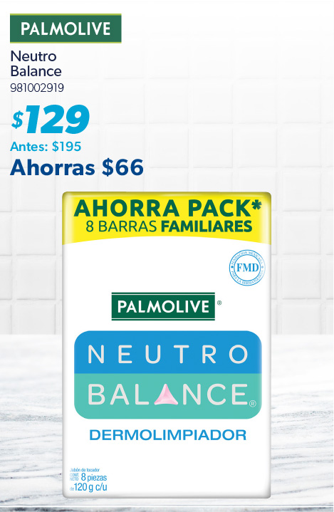 Barra de jabon neutro
