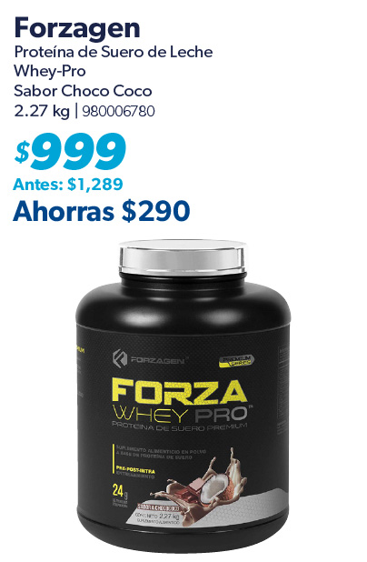 Proteina de suero de leche whey pro