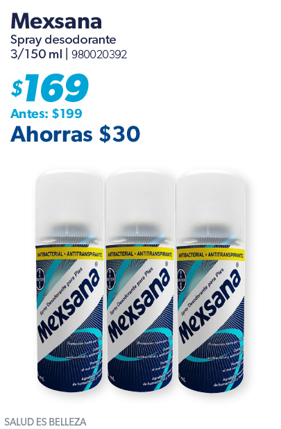 Spray desodorante