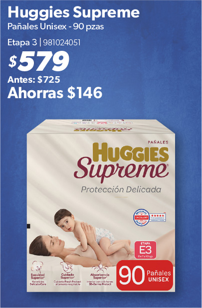 Panales unisex etapa 3