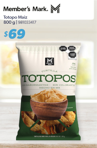 Totopo de maiz