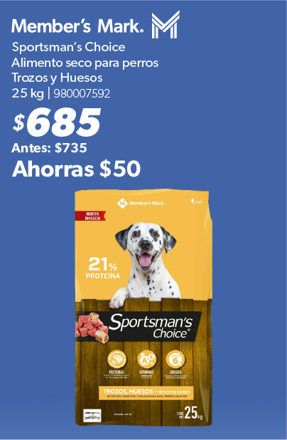 Alimento seco para perros trozos y huesos