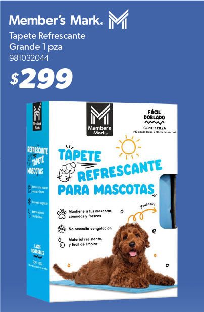 Tapete refrescante para mascota