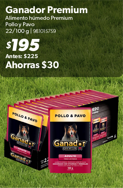 Alimento humedo pollo pavo