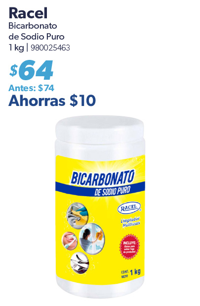 Bicarbonato de sodio puro