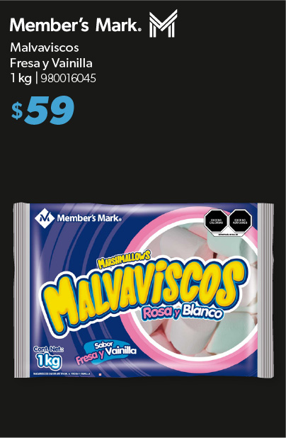 Malvavisco fresa y vainilla