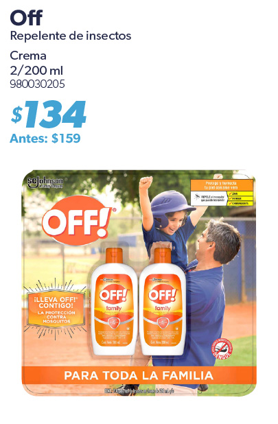Repelente de insectos crema