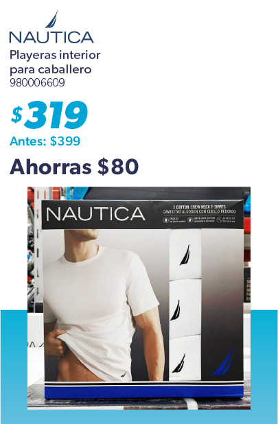 Playeras interior caballero