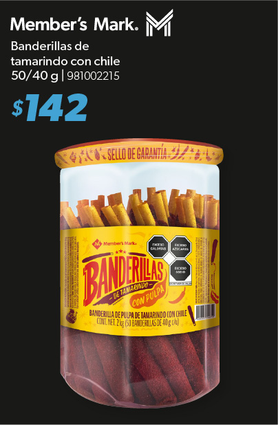 Banderillas de tamarindo con chile
