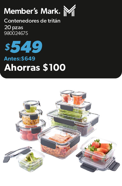 Contenedores de tritan