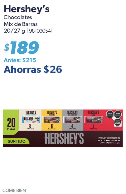 Chocolate mix de barras