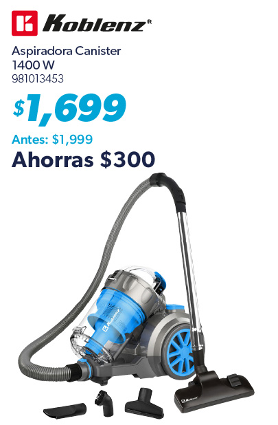 Aspiradora canister