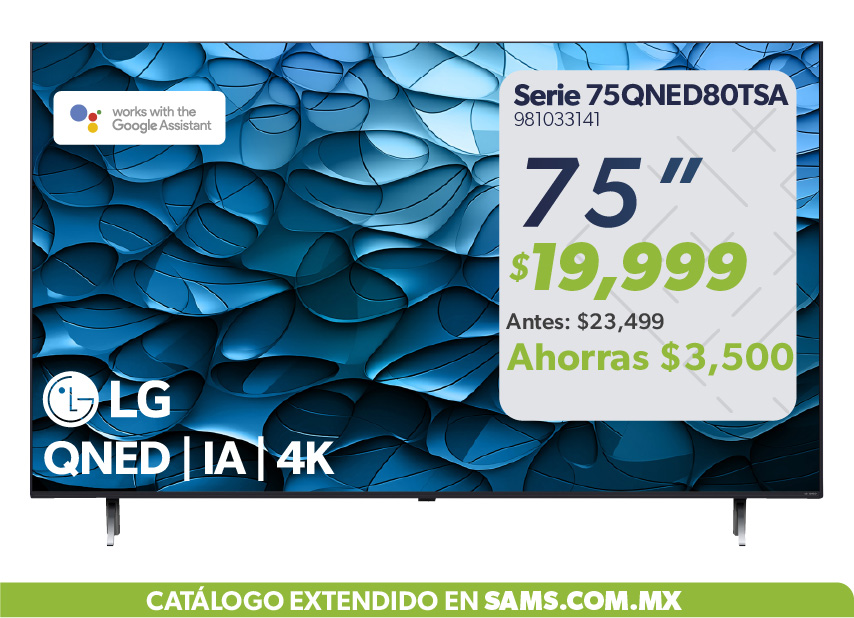 Pantalla 75 pulgadas Qned