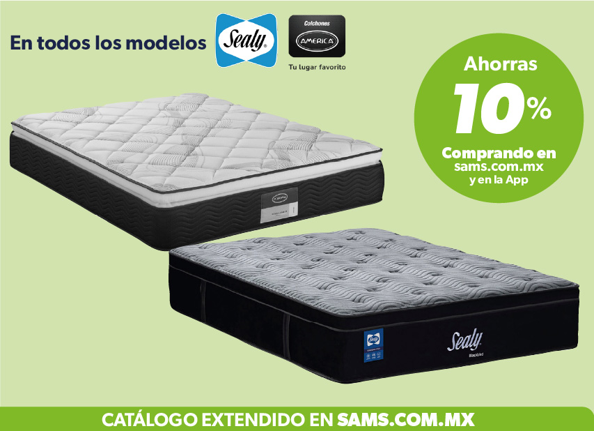 En todos los modelos Seally America