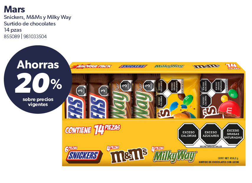 Surtido de chocolates