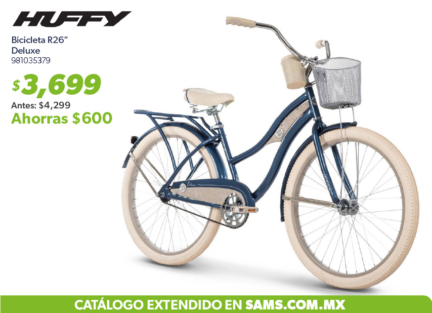 Bicicleta rodada 26 deluxe
