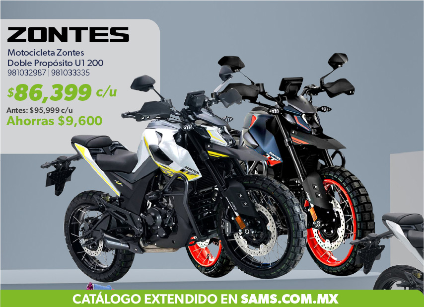 Motocicleta doble proposito