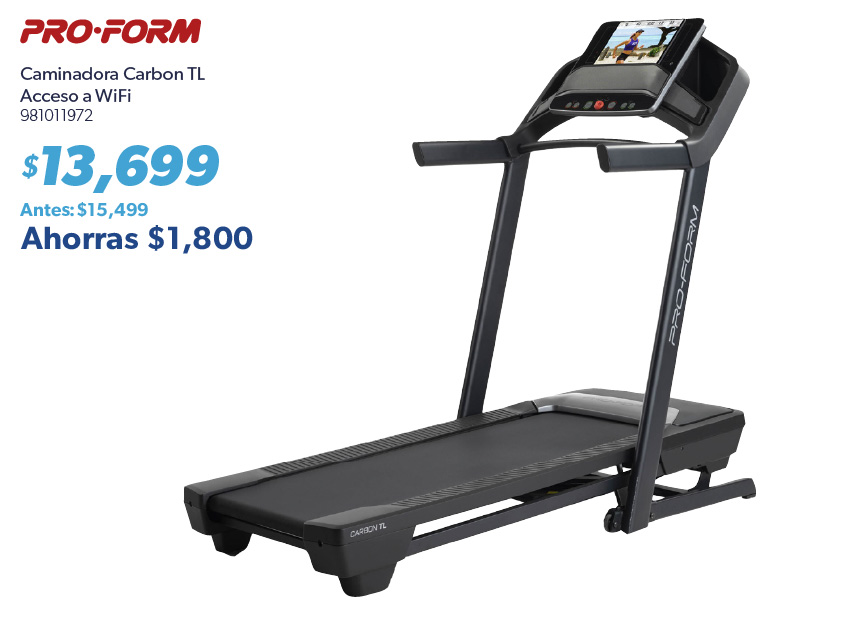 Caminadora carbon tl