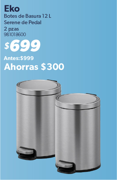 Botes de basura pedal