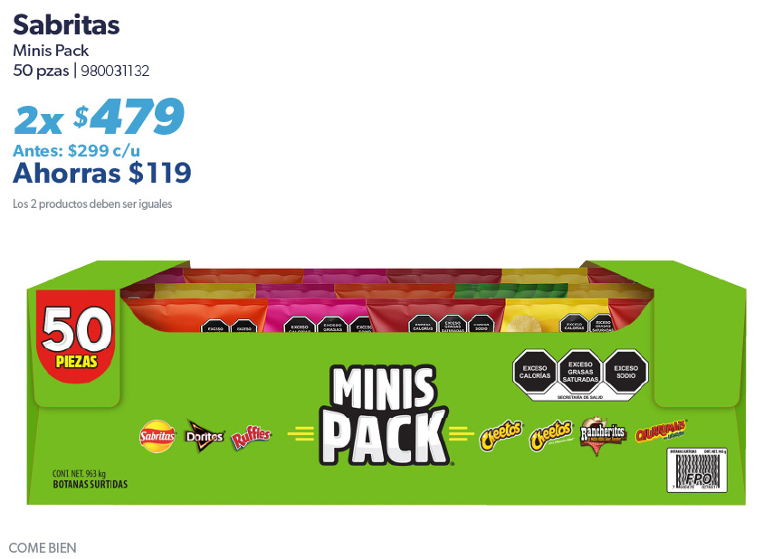 Mini packs