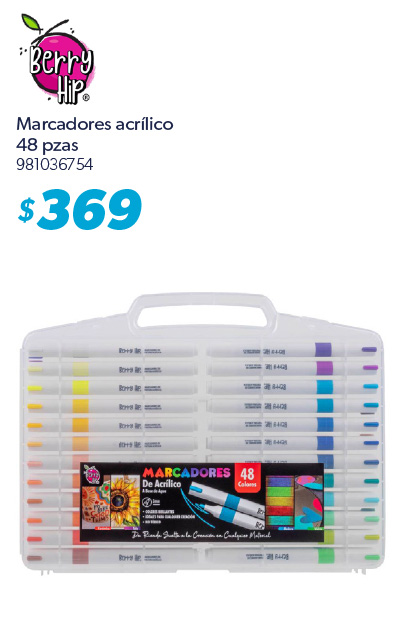 Marcadores acrilico