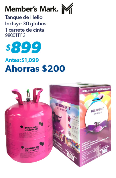 Tanque de helio