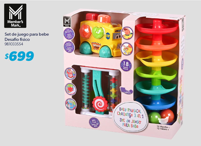 Set de juego para bebe