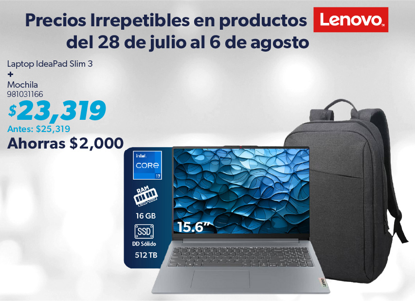 Laptop mas mochila