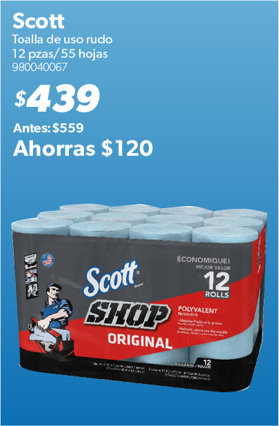 Toalla uso rudo