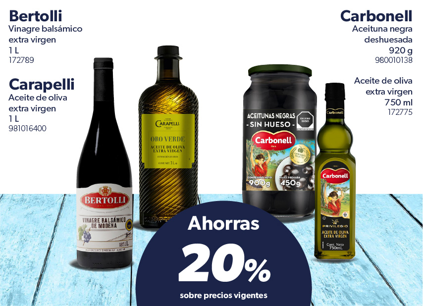 Vinagre balsamico aceite de oliva aceituna
