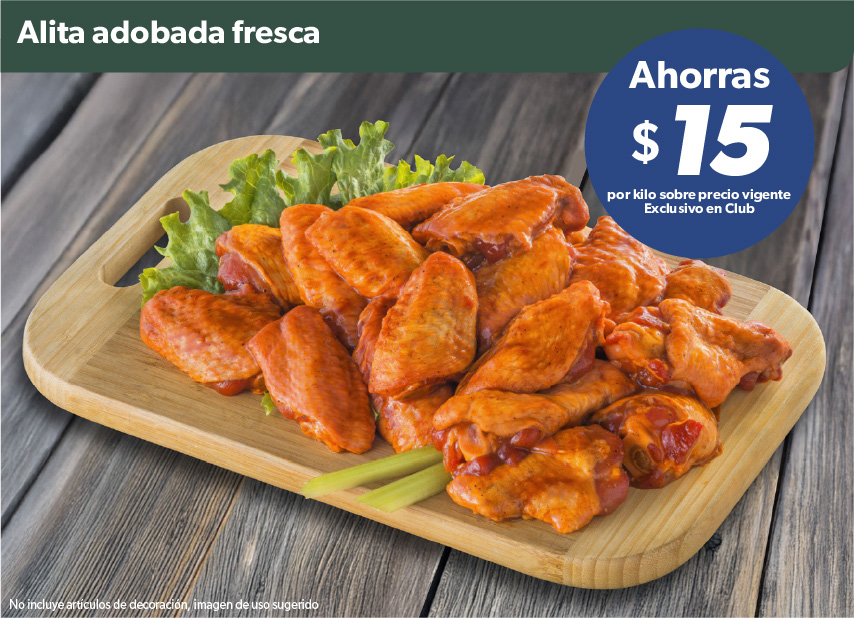 Alita adobada fresca