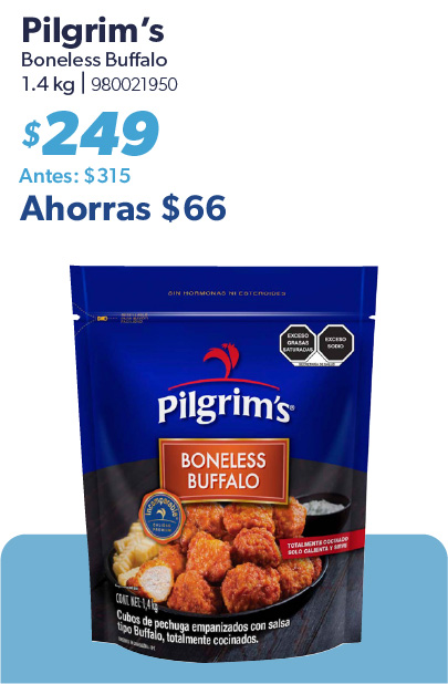 Boneless buffalo